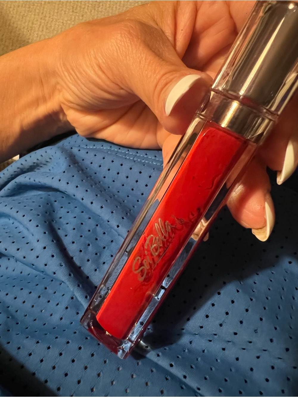 Red Liquid Lipstick — Vivid Red Finish